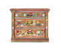 GINER Y COLOMER Commode à 3 tiroirs en bois de manguier multicolore